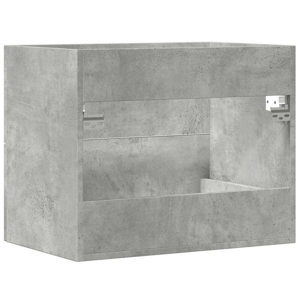 Waschtischunterschrank Betongrau Sydnee 60x38,5x48cm (Spanplatte)