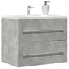 Waschtischunterschrank Betongrau Sydnee 60x38,5x48cm (Spanplatte)