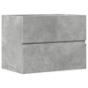 Betongrauer Badezimmerschrank Portaru 60x38,5x45cm (Holz)