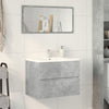 Betongrauer Badezimmerschrank Portaru 60x38,5x45cm (Holz)