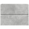Betongrauer Badezimmerschrank Portaru 60x38,5x45cm (Holz)