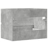 Betongrauer Badezimmerschrank Portaru 60x38,5x45cm (Holz)