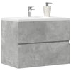 Betongrauer Badezimmerschrank Portaru 60x38,5x45cm (Holz)