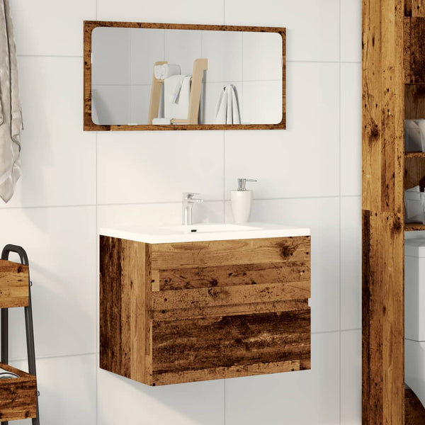Alter Holzbadschrank Portaru 60x38,5x45cm (Holz)