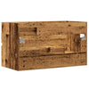 Badezimmer-Wandschrank Altholz 80x38,5x45 cm Holzwerkstoff