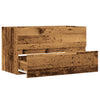 Badezimmer-Wandschrank Altholz 80x38,5x45 cm Holzwerkstoff