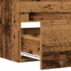 Badezimmer-Wandschrank Altholz 80x38,5x45 cm Holzwerkstoff