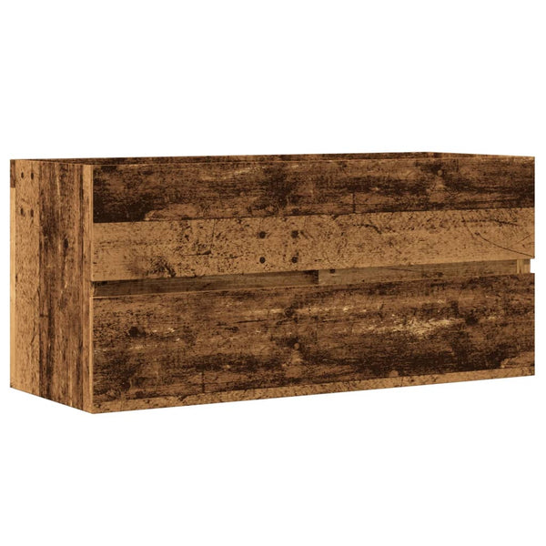 Vanha puu allaskaappi Portaru 100x38,5x45cm (puinen)