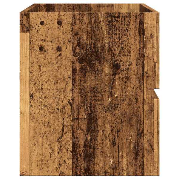 Vanha puu allaskaappi Portaru 100x38,5x45cm (puinen)
