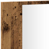 Vintage Holz LED Spiegelschrank Delicia 90x12x45cm (Holz)