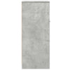 Betoninharmaa kylpyhuonekaappi Feneda 60x33x80cm (lastulevy)