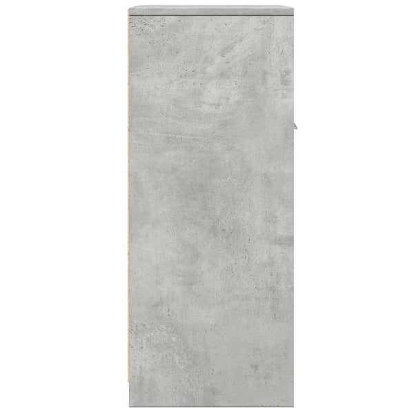 Betoninharmaa kylpyhuonekaappi Feneda 60x33x80cm (lastulevy)