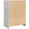 Betoninharmaa kylpyhuonekaappi Feneda 60x33x80cm (lastulevy)
