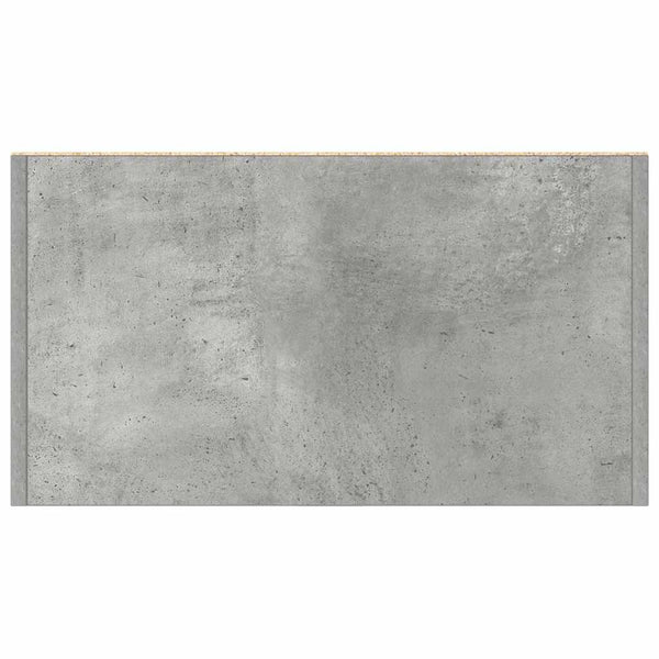 Betoninharmaa kylpyhuonekaappi Feneda 60x33x80cm (lastulevy)