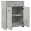 Betoninharmaa kylpyhuonekaappi Feneda 60x33x80cm (lastulevy)