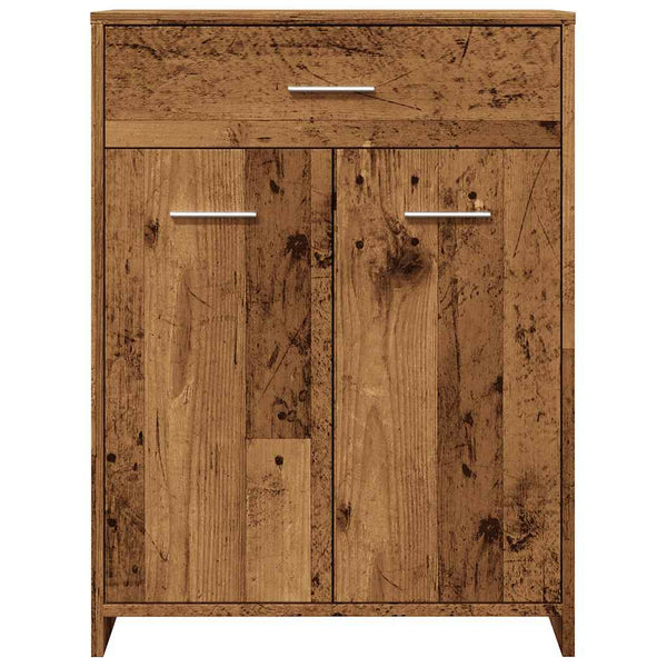 Badezimmerschrank Feneda aus Altholz 60x33x80cm (Spanplatte)