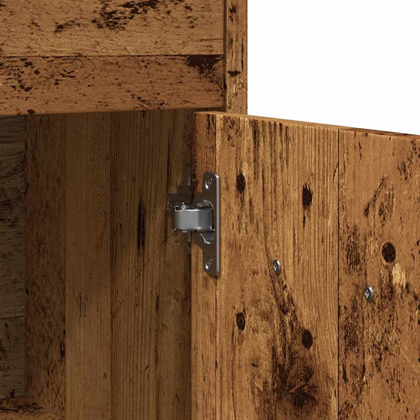 Badezimmerschrank Feneda aus Altholz 60x33x80cm (Spanplatte)