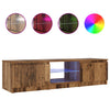 TV-Schrank mit LED-Beleuchtung Dondos 140x40x35,5cm (Altholz, Holzwerkstoff)