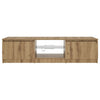 TV-Schrank mit LED-Beleuchtung Dondos (handwerkliche Eiche)