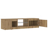 TV-Schrank mit LED-Beleuchtung Dondos (handwerkliche Eiche)