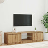 TV-Schrank mit LED-Beleuchtung Dondos (handwerkliche Eiche)