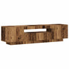 Altes Holz-TV-Schrank mit LED-Beleuchtung Filantropia 160x35x40cm (Holzwerkstoff)