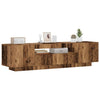 Altes Holz-TV-Schrank mit LED-Beleuchtung Filantropia 160x35x40cm (Holzwerkstoff)