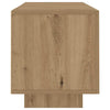 TV-Schrank aus Eiche Massivholz mit LED-Beleuchtung Filantropia 160x35x40cm