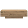 Handgefertigter Couchtisch Hordei aus Eiche 100x49,5x31cm (Holz)