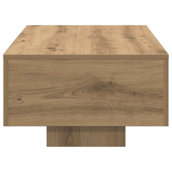 Handgefertigter Couchtisch Hordei aus Eiche 100x49,5x31cm (Holz)