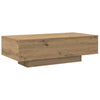 Handgefertigter Couchtisch Hordei aus Eiche 100x49,5x31cm (Holz)