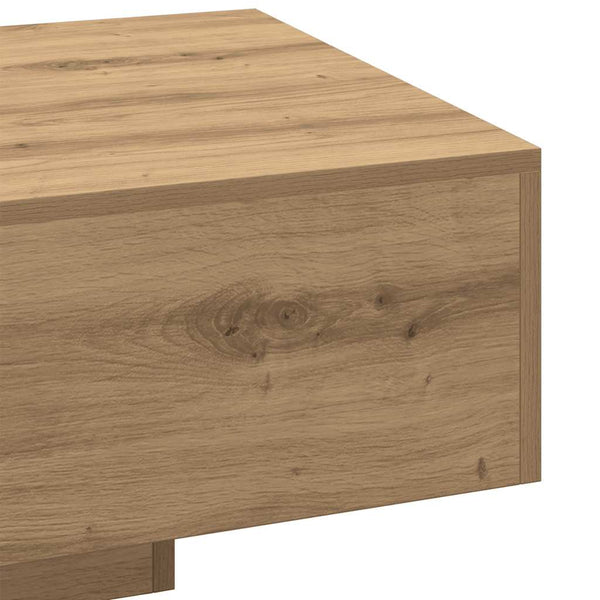 Handgefertigter Couchtisch Hordei aus Eiche 100x49,5x31cm (Holz)