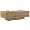 Handgefertigter Couchtisch Hordei aus Eiche 100x49,5x31cm (Holz)