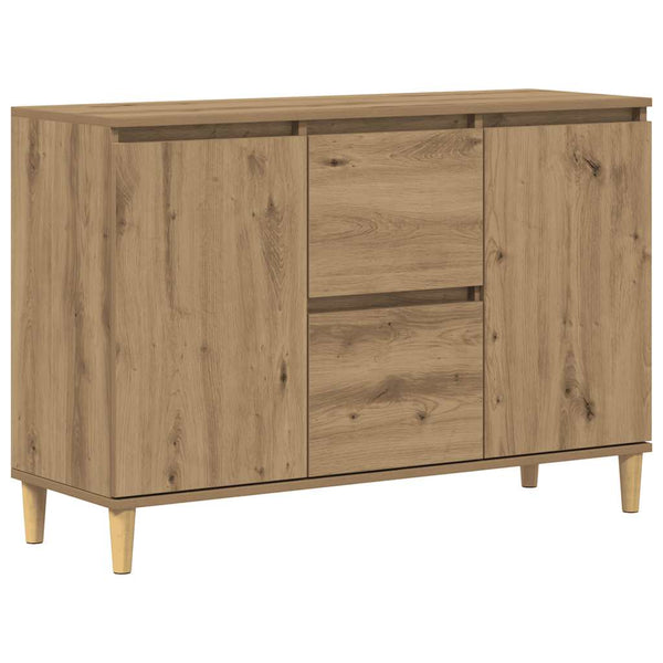Handwerklich gefertigte Eichenkommode Nedelici 102x35x70cm (Holz)