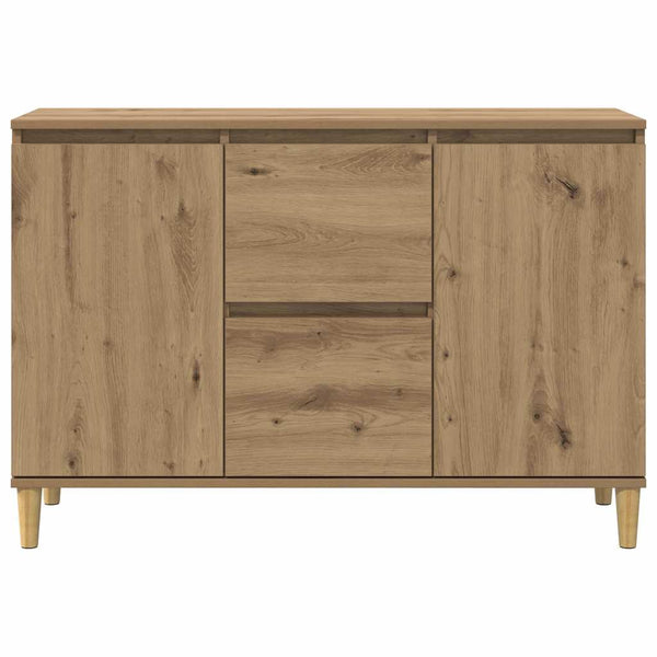 Handwerklich gefertigte Eichenkommode Nedelici 102x35x70cm (Holz)