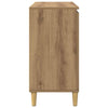 Handwerklich gefertigte Eichenkommode Nedelici 102x35x70cm (Holz)