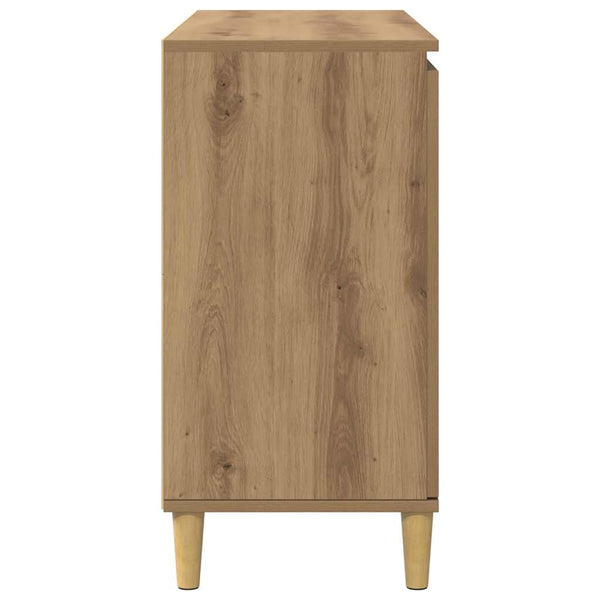 Handwerklich gefertigte Eichenkommode Nedelici 102x35x70cm (Holz)