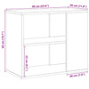 Alter Holzbeistellschrank Dinicu 60x30x50cm (Spanplatte)
