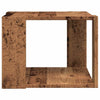 Couchtisch Tufila aus Altholz 40x40x30cm (Holz)