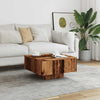 Couchtisch Dorothee aus Altholz 60x60x31,5cm (Spanplatte)
