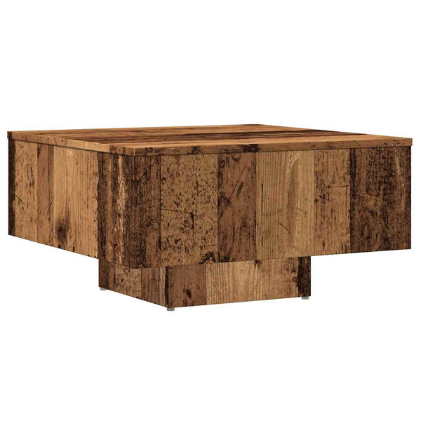 Couchtisch Dorothee aus Altholz 60x60x31,5cm (Spanplatte)