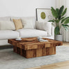 Vintage Couchtisch Narcisse 90x90x28cm (Spanplatte)