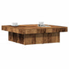Vintage Couchtisch Narcisse 90x90x28cm (Spanplatte)