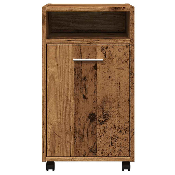 Vanha puu pyöräkaappi Kaspar 33x38x60cm (puinen)