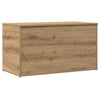 Eichenholz-Aufbewahrungstruhe Handwerker Cimbru 84x42x46cm (Holz)
