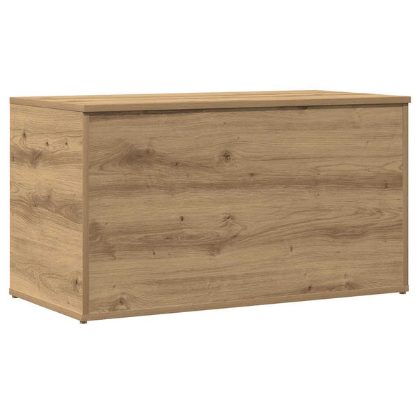 Eichenholz-Aufbewahrungstruhe Handwerker Cimbru 84x42x46cm (Holz)