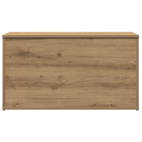 Eichenholz-Aufbewahrungstruhe Handwerker Cimbru 84x42x46cm (Holz)