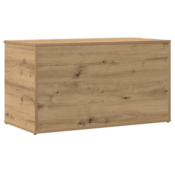 Eichenholz-Aufbewahrungstruhe Handwerker Cimbru 84x42x46cm (Holz)