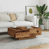 Couchtisch Alt Holz Eleganta 90x60x31cm (Spanplatte)