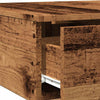 Couchtisch Alt Holz Eleganta 90x60x31cm (Spanplatte)